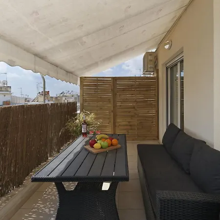 Apartment Cozy Loft With Private Terrace In The Heart Of Koukaki,